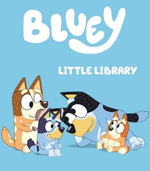 Bluey Pequena Biblioteca da Bluey