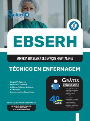Apostila EBSERH em PDF 2025 - Técnico em Enfermagem