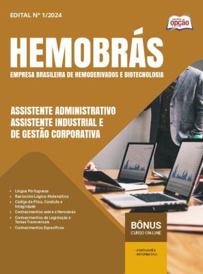 Apostila Hemobrás em PDF - Assistente Administrativo - Assistente Industrial e De Gestão Corporativa 2025