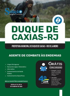 Apostila Prefeitura de Duque de Caxias - RJ em PDF 2025 - Agente de Combate às Endemias