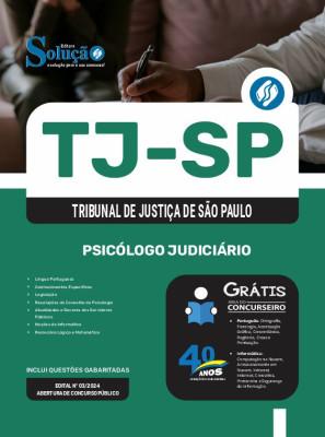 Apostila TJ-SP em PDF 2025 - Psicólogo Judiciário