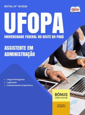 Apostila UFOPA em PDF - Assistente Em Administração 2025