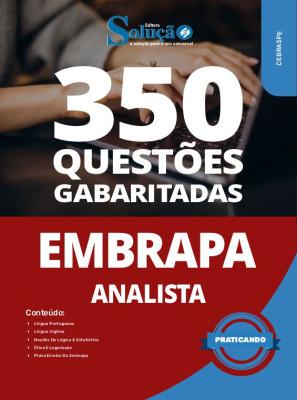 Caderno de Questões Embrapa - Analista - Conhecimentos Gerais em PDF - 350 Questões gabaritadas
